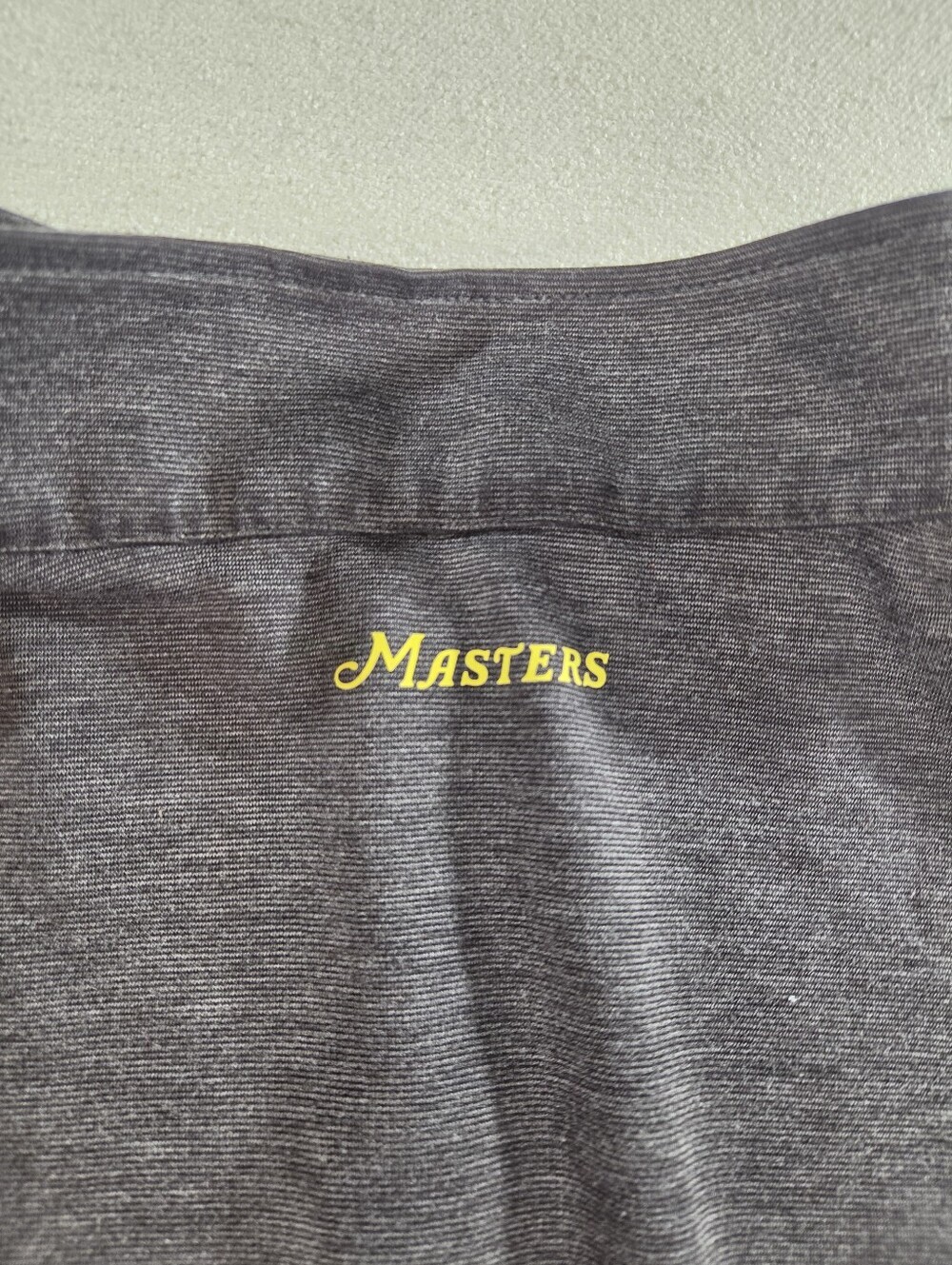 Masters Tech 1/4 Zip Mens XXL Gray Yellow Logo Augusta National - Picture 8 of 9